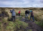 volunteers-getting-started-on-the-path-and-drainage