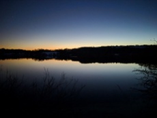 Tittesworth Reservoir by night